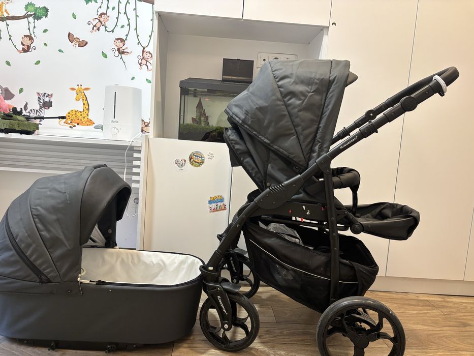 Cariucior krausman 2 in 1 Combo Max Dark Grey