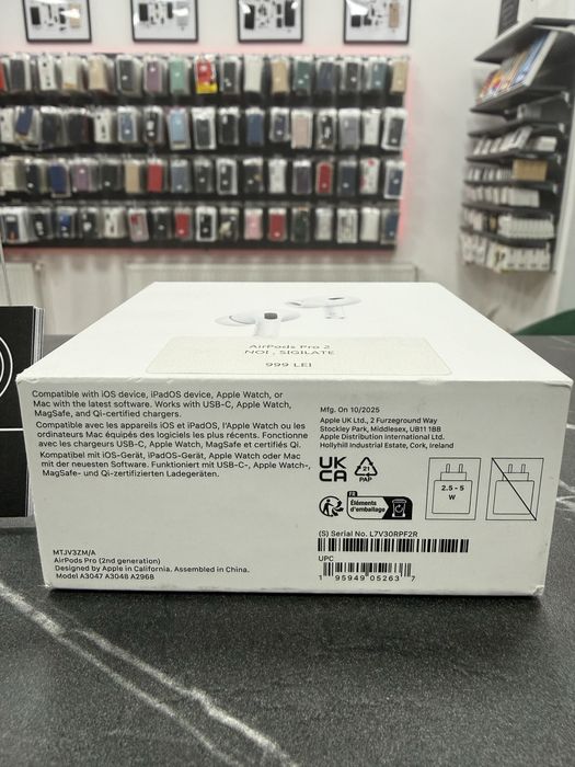 AirPods Pro 2 | NOU | Sigilat | Garantie | phonelab.ro