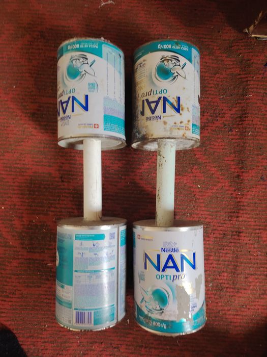 gantel sementadan quyilgan