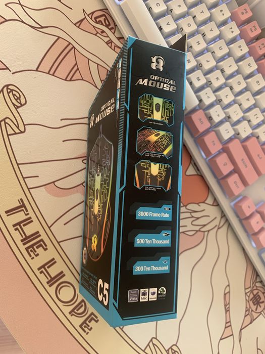 Мышь Gaming Optical Mouse C5 Black