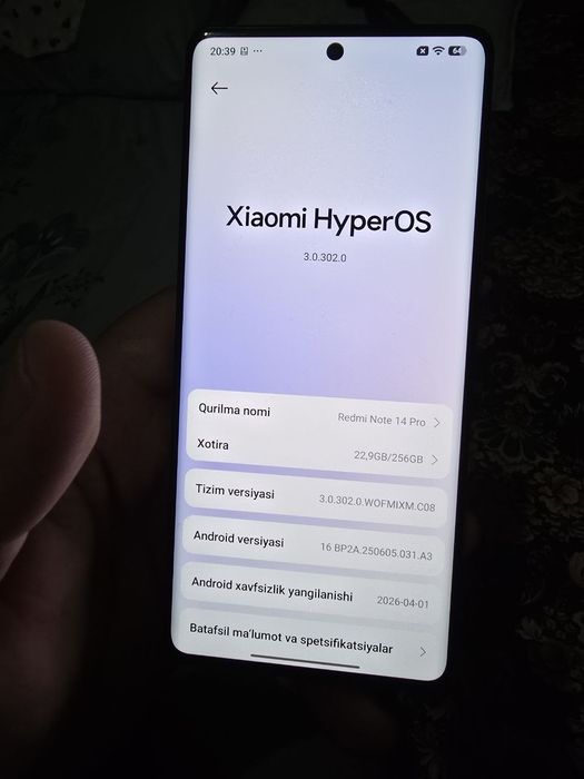 Redmi note 14 pro
