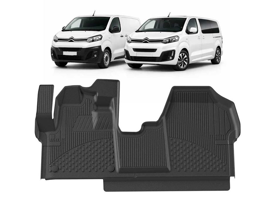 Гумени стелки SAHLER 4D за бусове Citroen Jumpy Space/Spacetourer 2016