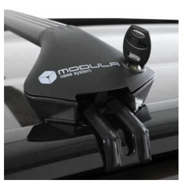 Напречни греди MODULA OVAL BAR за интегрирани покривни релси. Багажник