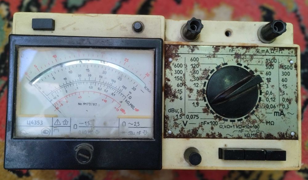 Советский мультиметр [ЦЭшка]