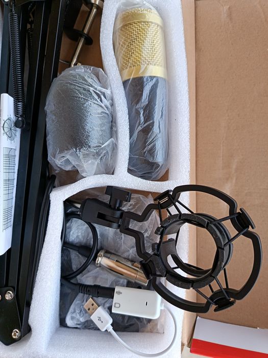 BM - 800  Professional Studia mikrofoni, muzika va podkast uchun