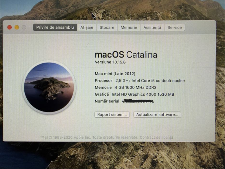 Mac mini i5 A1347 2012
