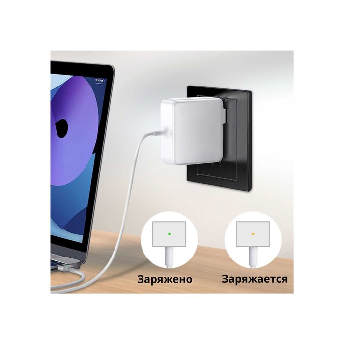 Оригинал зарядка Apple MacBook Pro/Air MagSafe + БОНУС + ГАРАНТИЯ