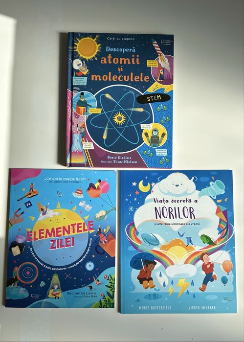 Cărți Usborne NOI - 3D, muzicale, tactile, cu clapete  - eng & ro
