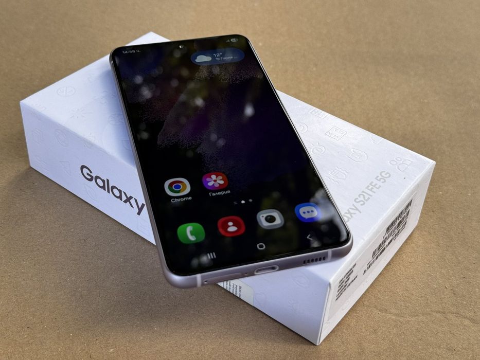 Samsung Galaxy S21Fe 128gb Перфектен.