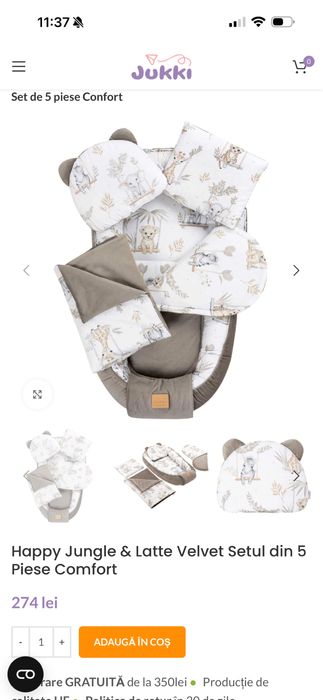 Baby nest Jukki - ca nou