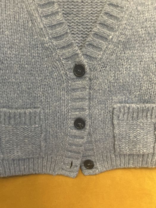 Vand cardigan bleu,din lana,Marco polo