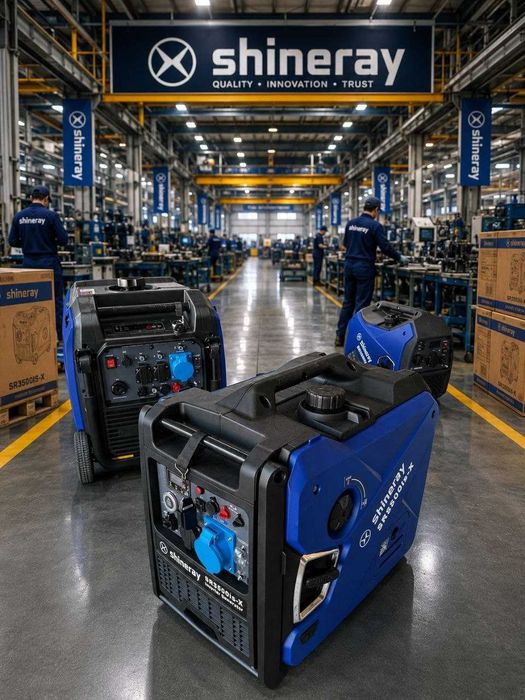 Бесшумный инверторный генератор Shineray  SR6500is-X (5.0 / 5.5 kVt)