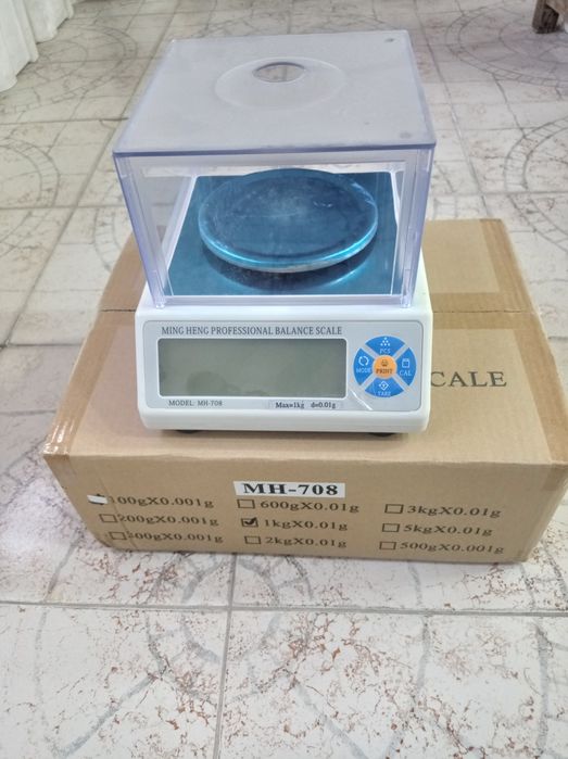 Laboratoriya elektron torozisi 0,5kg dan tortib 5kg gacha