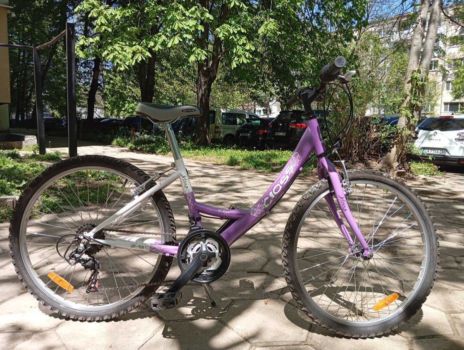 Колело CROSS Alissa 24 цола - лилаво