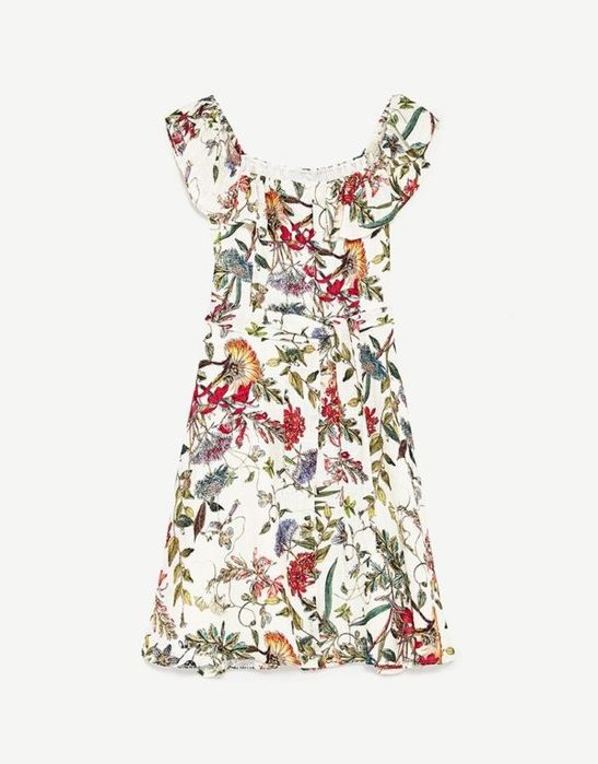 Ленена рокля Zara