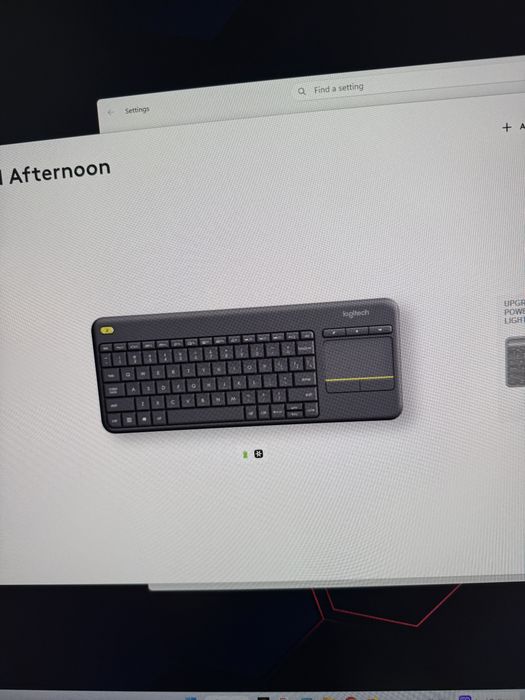 Tastatura Logitech k800 iluminata si k400+