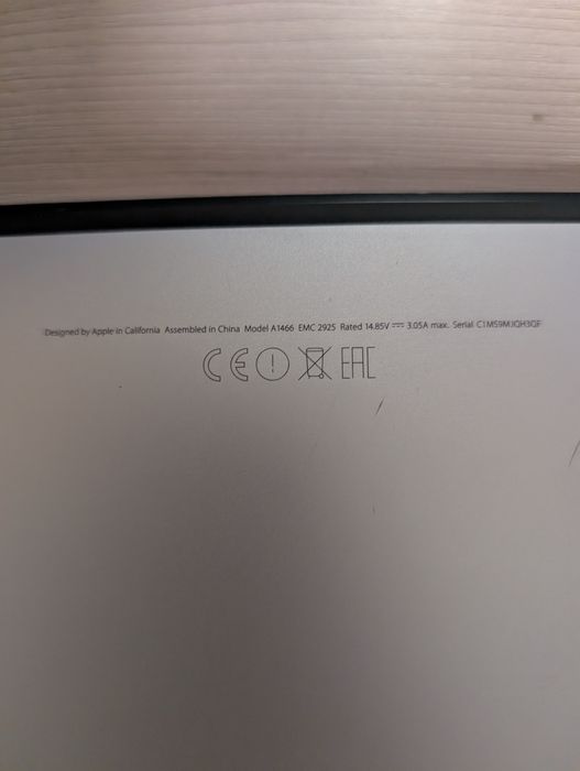 Macbook air 13 2015 с зарядкой
