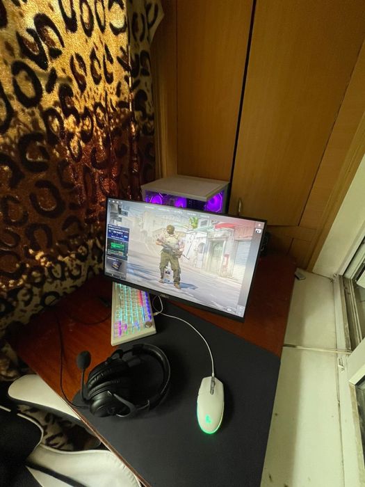Игровой ПК i5-14400F/RTX 5060 8gb/32gb/SSD 1tb+ Монитор Asus 310 hz