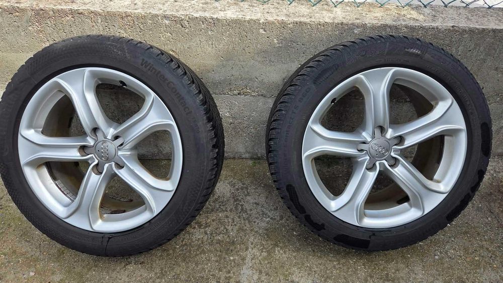Джанти  ауди 17 5 х 112 7.5ж ет 28 централен отвор 66.6  audi 7.5j et 28