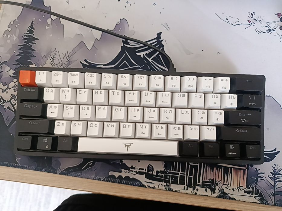 Клавиатура TechnoGaming GC601 Havoc черный