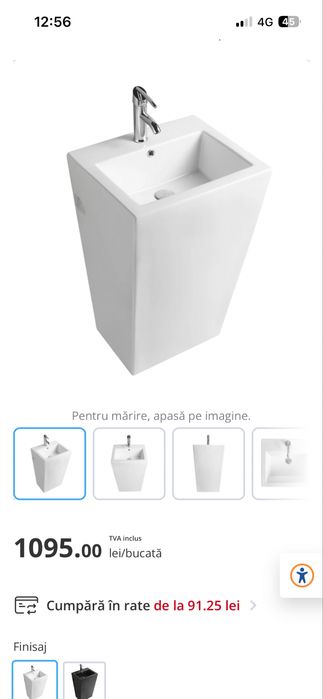chiuveta freestanding