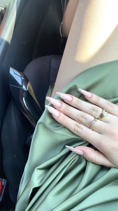 Rochie evenimente verde Olive din satin