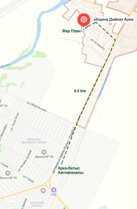 Жер план сатылады Развилка да, Jer plan, Diyxan arna MPJ