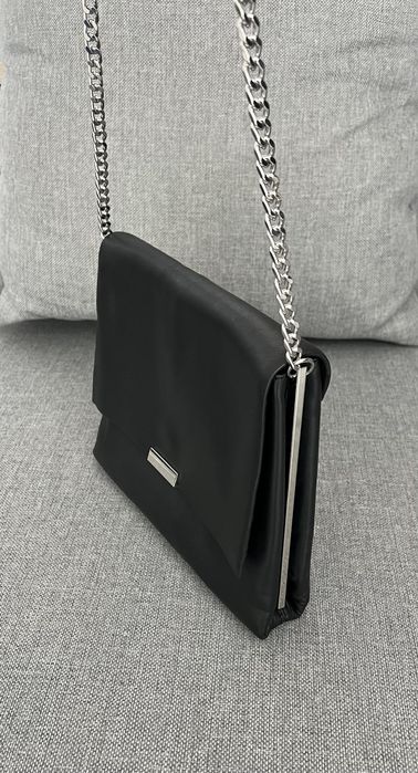 Дамска чанта Zara естествена кожа