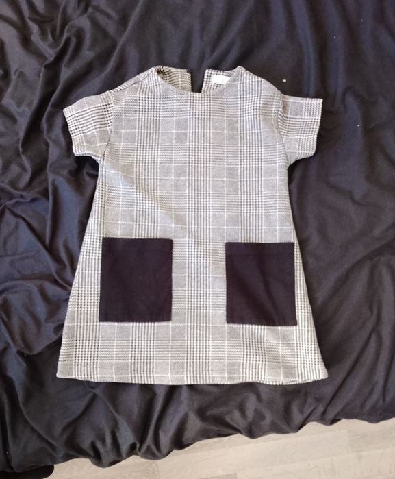 Женское платье в клетку