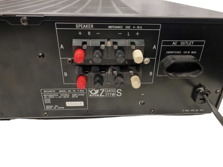 Statie Sony Ta-F400 Japan 2x80W 4ohm