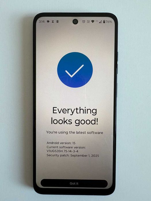 Motorola Moto G34 5G перфектен с гаранция и здраве на батерията 100%