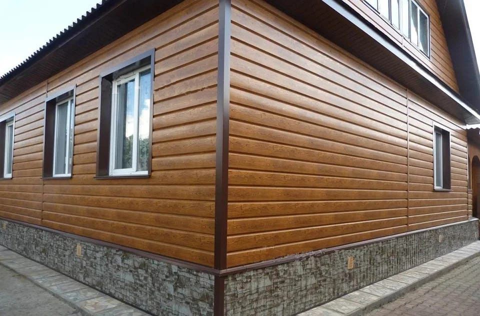 Сайдинг металлический и пластиковые