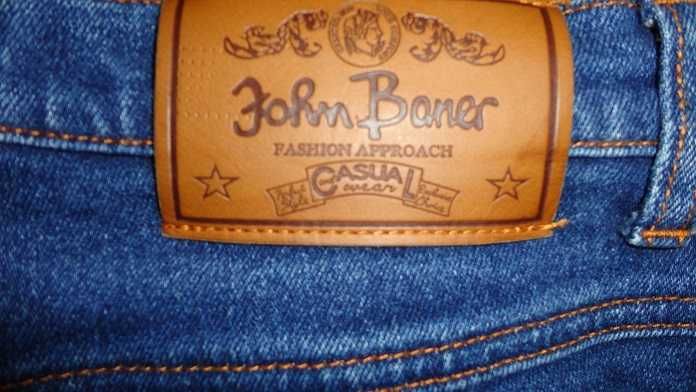 Blugi regular fit, John Baner, marime 40