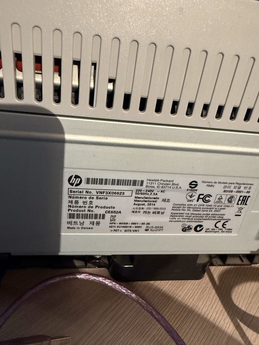 Притер HP LaserJet P1102s (чёрно-белый лазерный принтер)