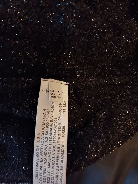 Massimo dutti рокля  и блейзър от астраган