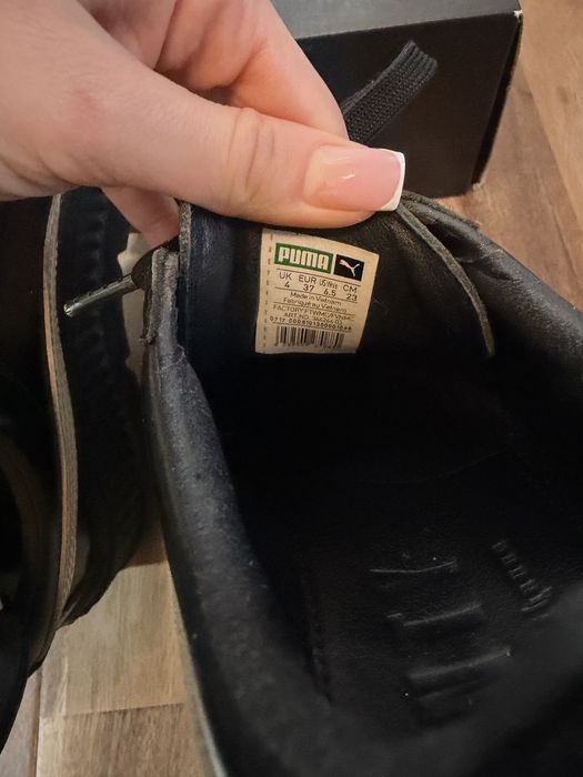 Puma white-Puma black