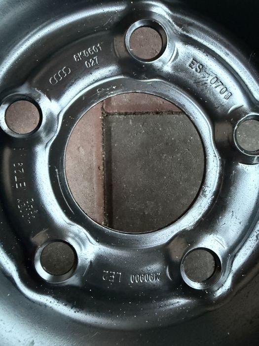 Roata Rezerva Slim Audi BMW Mercedes VW Skoda 125/70/19 5x112