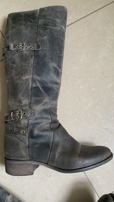 Cizme piele Charles David, made in Italy, 37,5