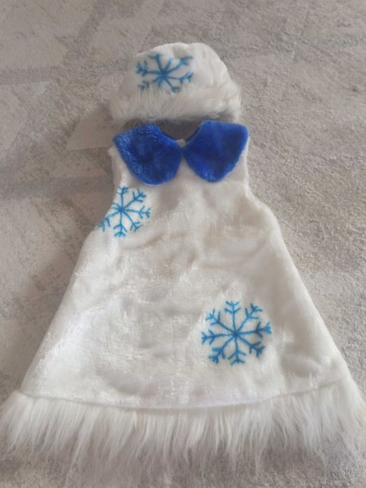 Костюм снегурочки на девочку 6лет