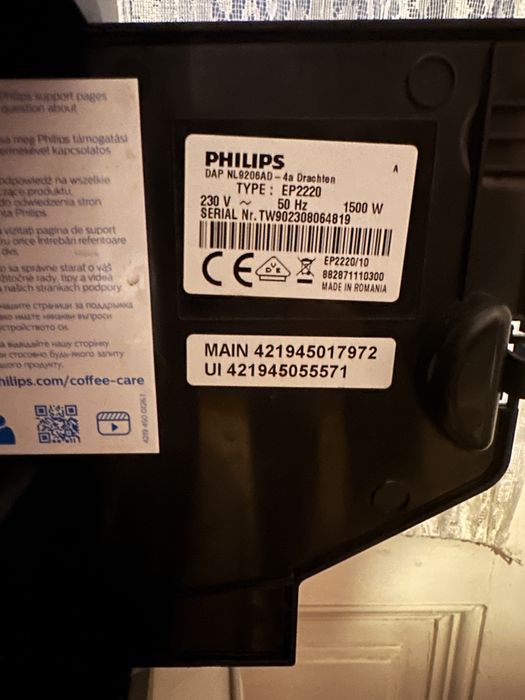 Espressor automat Philips seria 2200