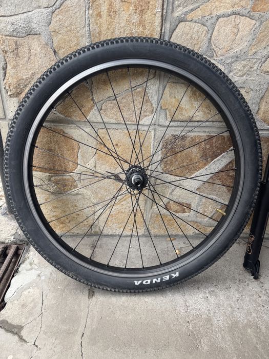 Вилка RST Dirt 100mm и капла NS