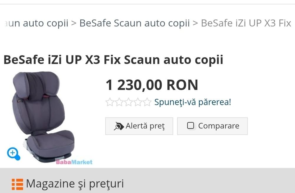 Vând BeSafe IZI UP X3