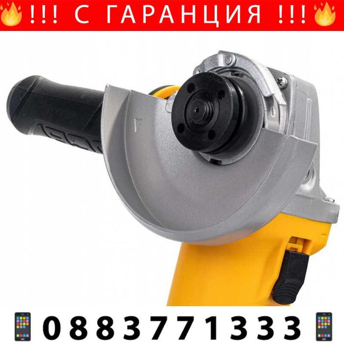 НЕМСКИ Електрически ъглошлайф JCB -AG125H-E 900 W, 125 мм + ЛЕД ФЕНЕР