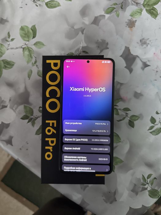 Poco F6 Pro 12/512 120hz