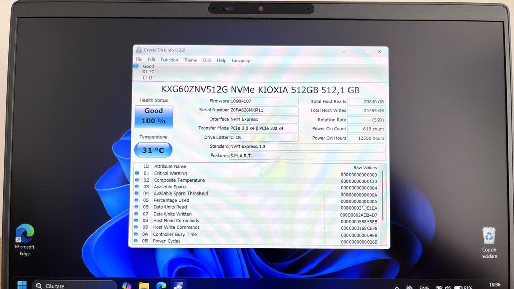 Dell Latitude 7400, i7, 16GB Ram, 512GB SSD, cu mouse + încărcător