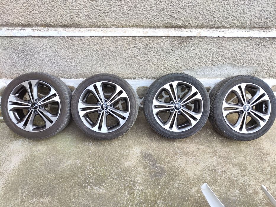 17"5x114.3/67.1 оригинални джанти от Kia Ceed с гуми 225 45 17