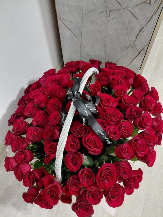 Букет роза 101 шт