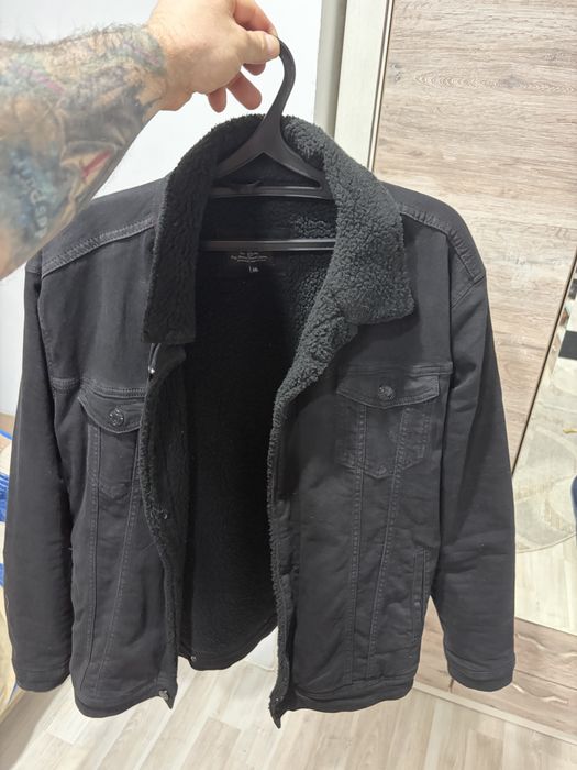 Джинсовая куртка утепленная