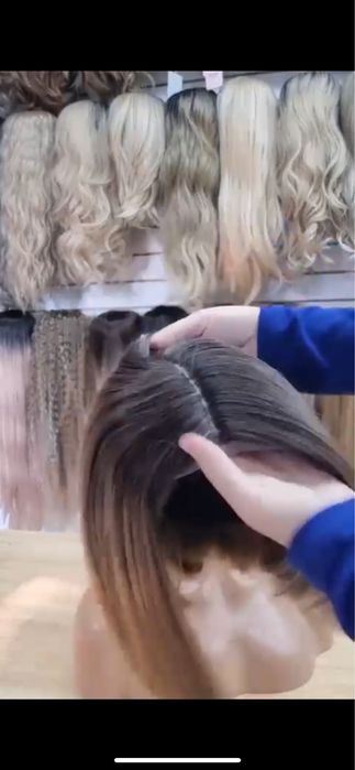 Парик каре дыщащий