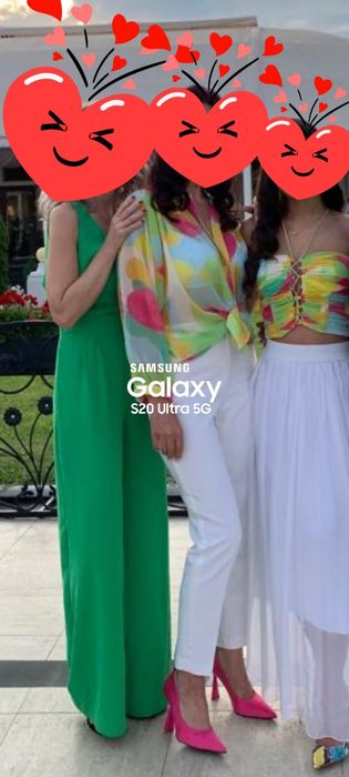 Salopetă verde, ocazie